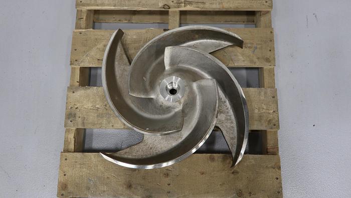Used Goulds 3175 8x10x22/8x14x22 4-Vane Impeller #44939