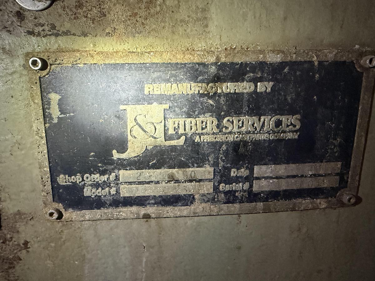 Used 34"/38" BELOIT/VALMET DD4000 DOUBLE DISC REFINER #47138