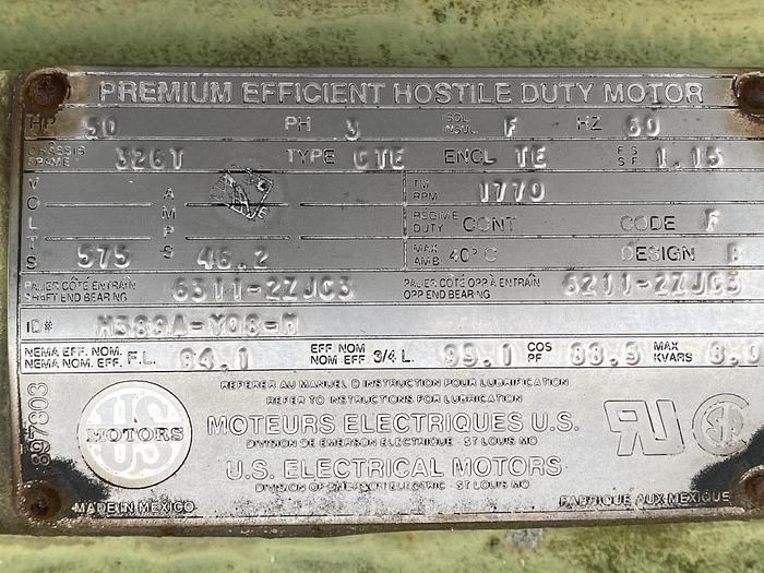 Used Dupps 2420 Dewatering Screw Press For Sludge #42644