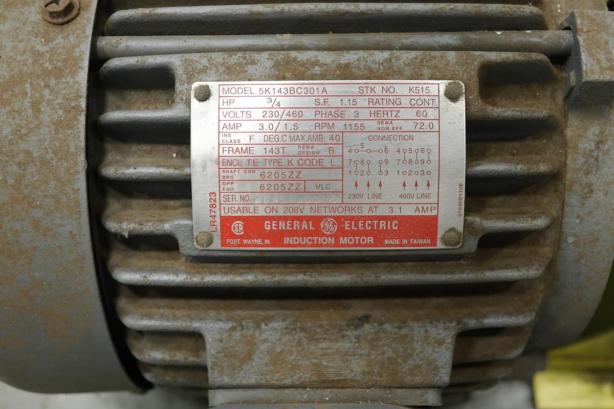 Used Dresser Industries Universal RAI 36U-RAI Blower With A/C Motor & Base #47543