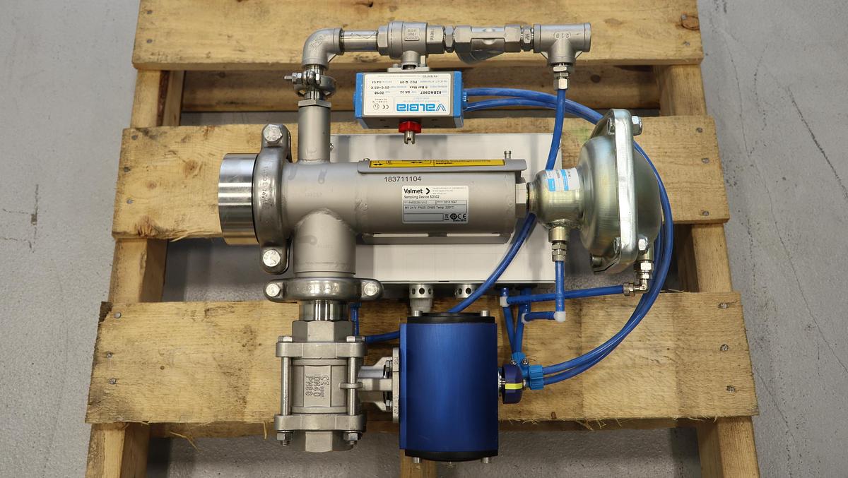 Used Valmet Kappa SD502 Flow Type Sampler #46541