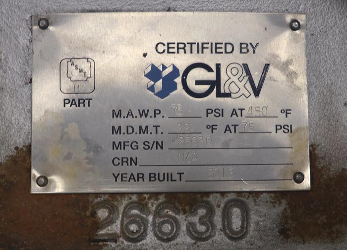 Unused GL&V Dryer Tending Head, 42" Diameter #45714