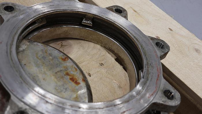 Used Rovalve 8" S20- A Hand Operated Knife Gate Valve #45668