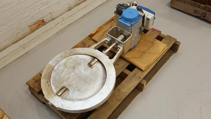 Unused Jamesbury 14" Air Operated Butterfly Valve #46529