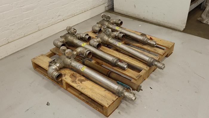 Used Kadant AES 770B-09-09-04 4-Bank Canister Filter #44778