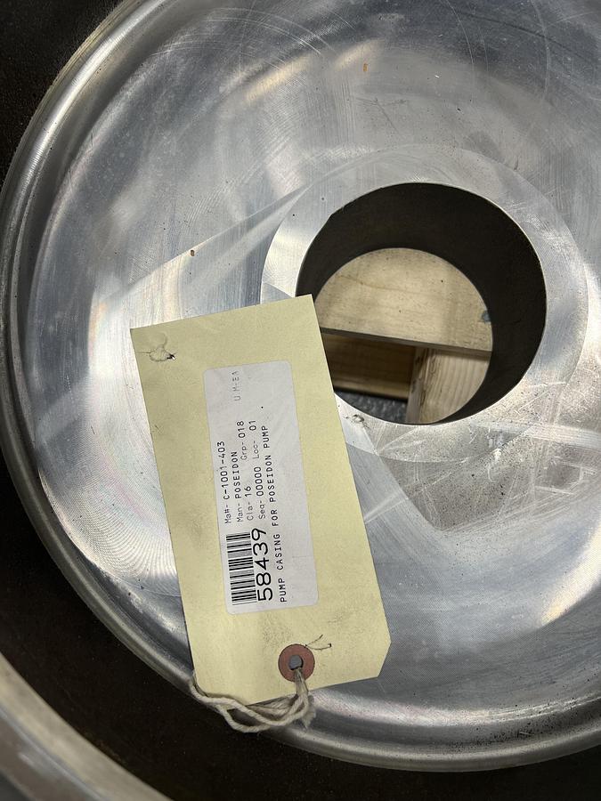 Unused Poseidon 403 Poseidon Pump Casing #47258