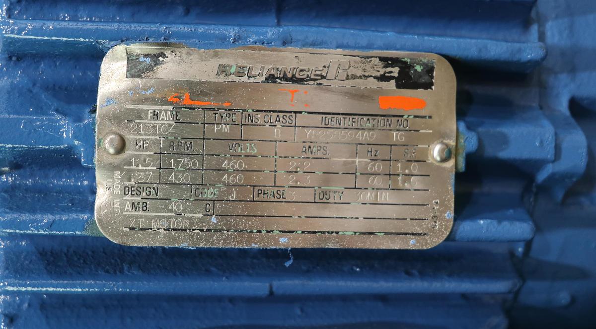 Refurbished Beloit DD4600 34/38" Disc Refiner #46477