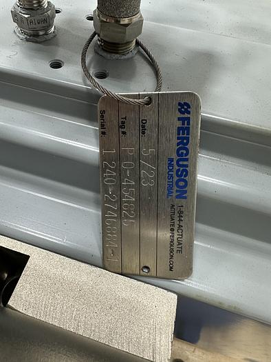 Used Velan Model C 6" Vee Ball Valve #46429