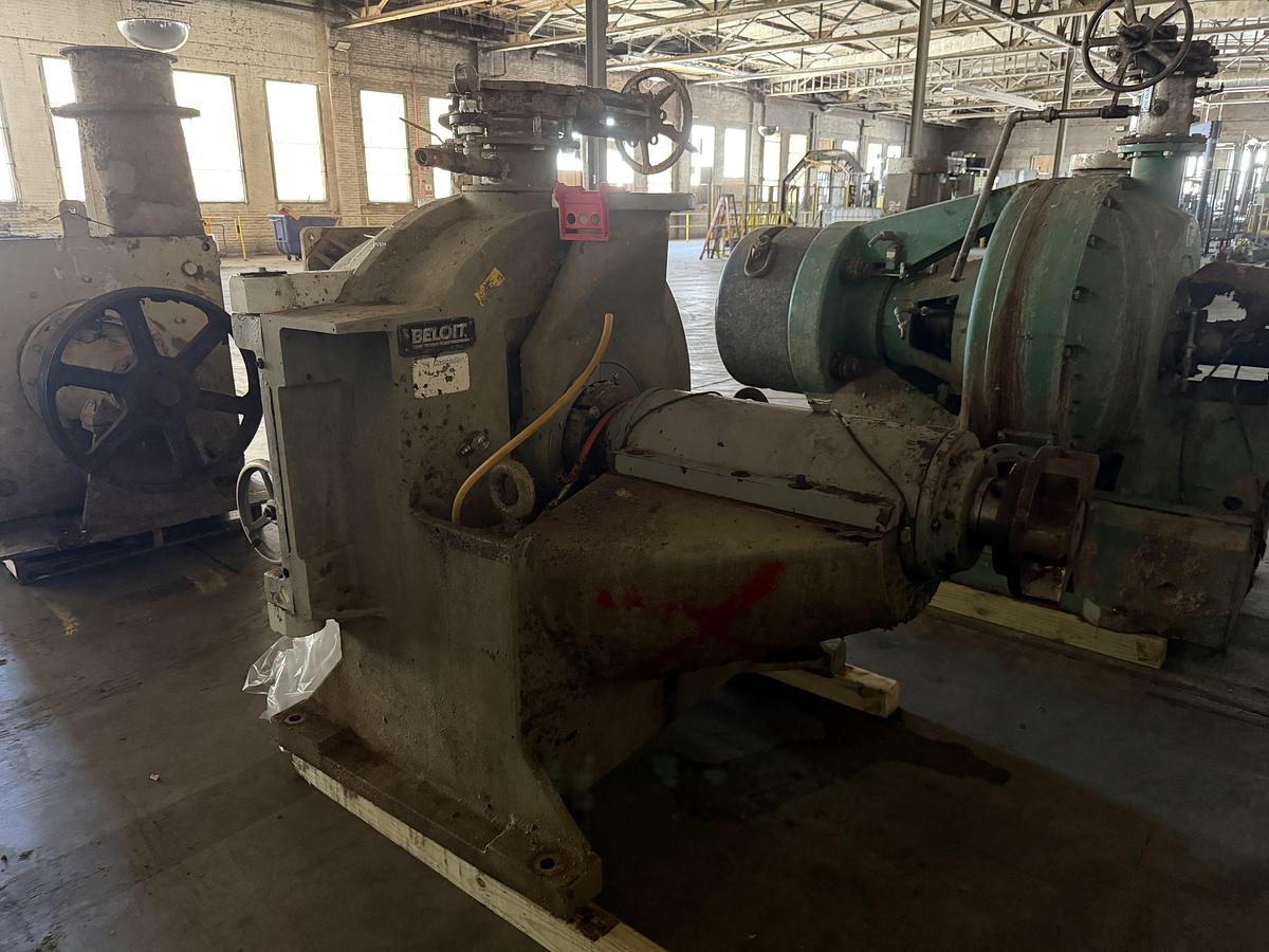 Used 34"/38" BELOIT/VALMET DD4000 DOUBLE DISC REFINER #47138