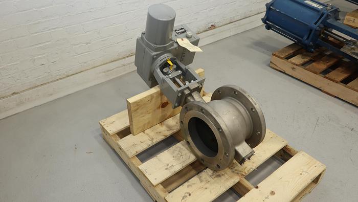 Unused Beck 6" Vee Ball Valve #46348