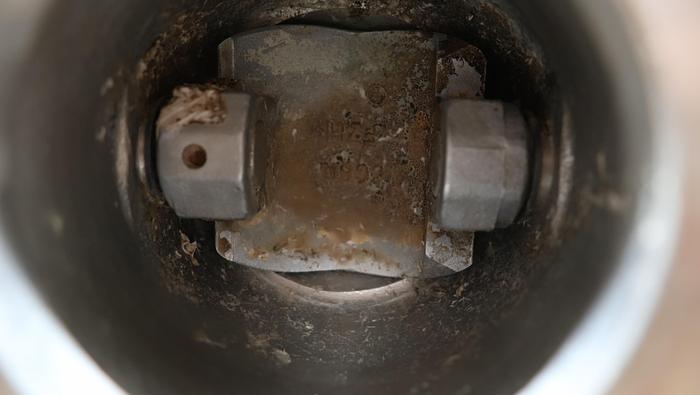 Used Fisher 3" V150 Air Operated Vee Ball Valve #46324