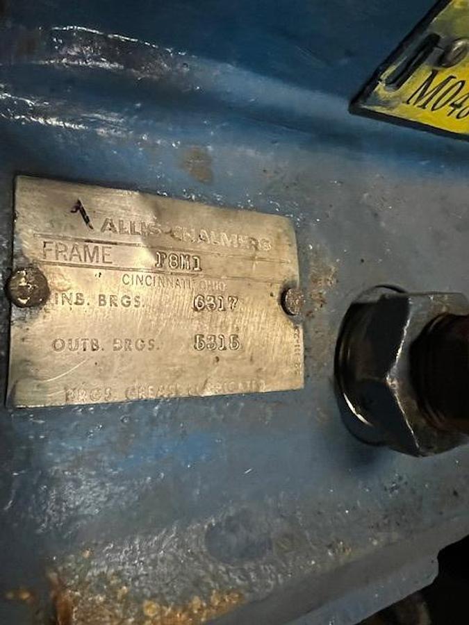 Unused Allis Chalmers PWO Power End #44114