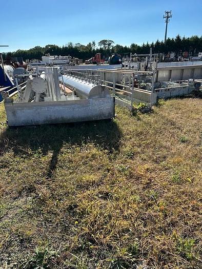 Used Krofta Supracell 62 Clarifier, 7714 GPM Capacity, SS #40629