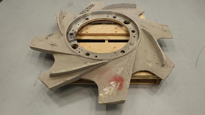 Refurbished Black Clawson 8-Vane 68" Vokes Rotor #45499