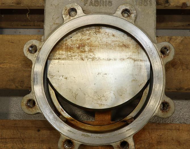 Used FABRI-VALVE 8" Hand Operated Knife Gate Valve #46253