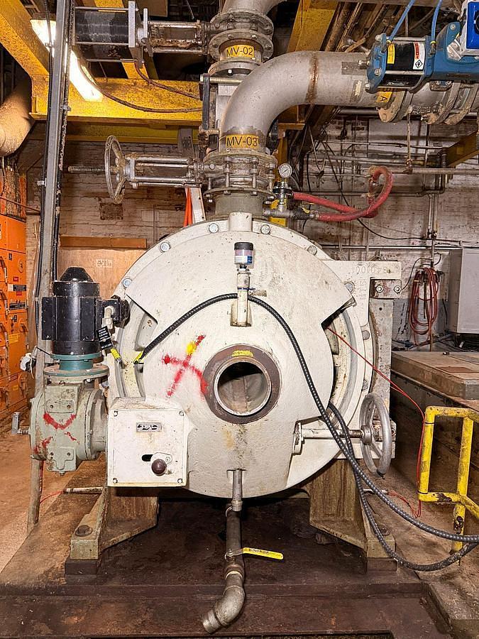 Used 34"/38" BELOIT/VALMET DD4000 DOUBLE DISC REFINER #47138