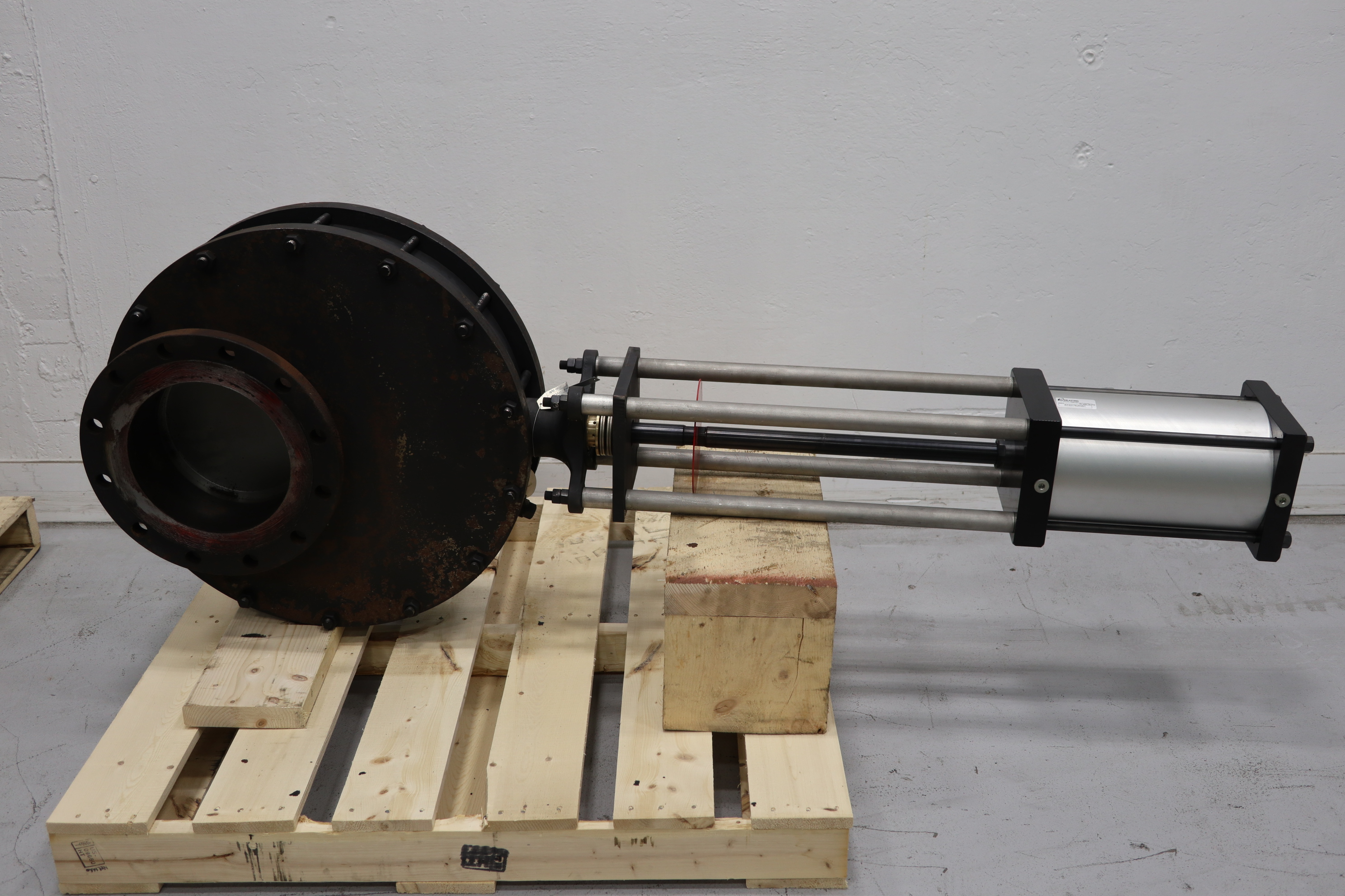 Used Everlasting Valve Co. 10" BMVCHT  Air Operated Bulk Material Valve #47687