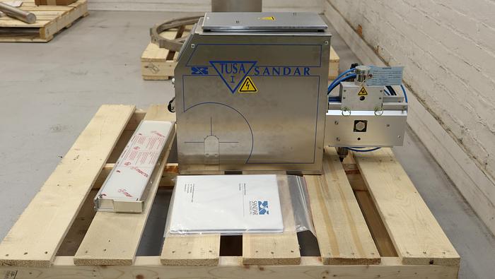Unused SANDAR INDUSTRIAL, INC. TUSA 1C Automated Turn-Up System #46073