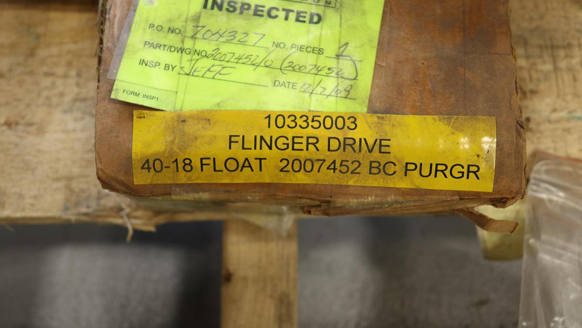 Unused Kadant/Black Clawson 40-18 Float Purger Misc. Parts #47041