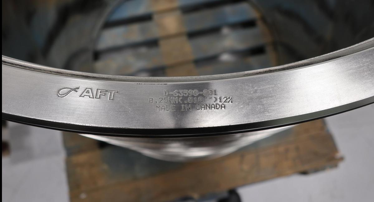 Unused AFT Black Clawson UV400 Pressure Screen Basket #47293