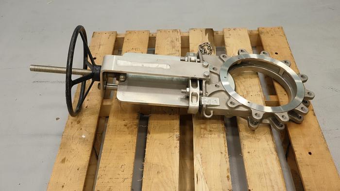 Used Keystone 12" Hand Operated Knife Gate Valve #45928