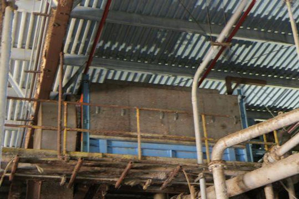 Used Kadant HTK1A Drum Screen #47054