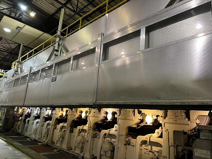 Used 248” Wire width-220” Trim Paper Machine #45240