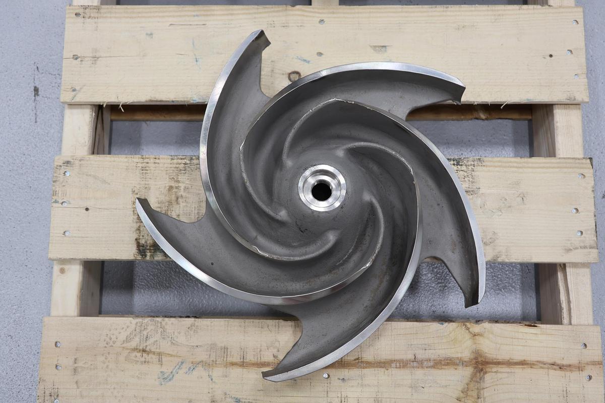 Unused Goulds 3175 6x8x18 5-Vane Impeller #47387