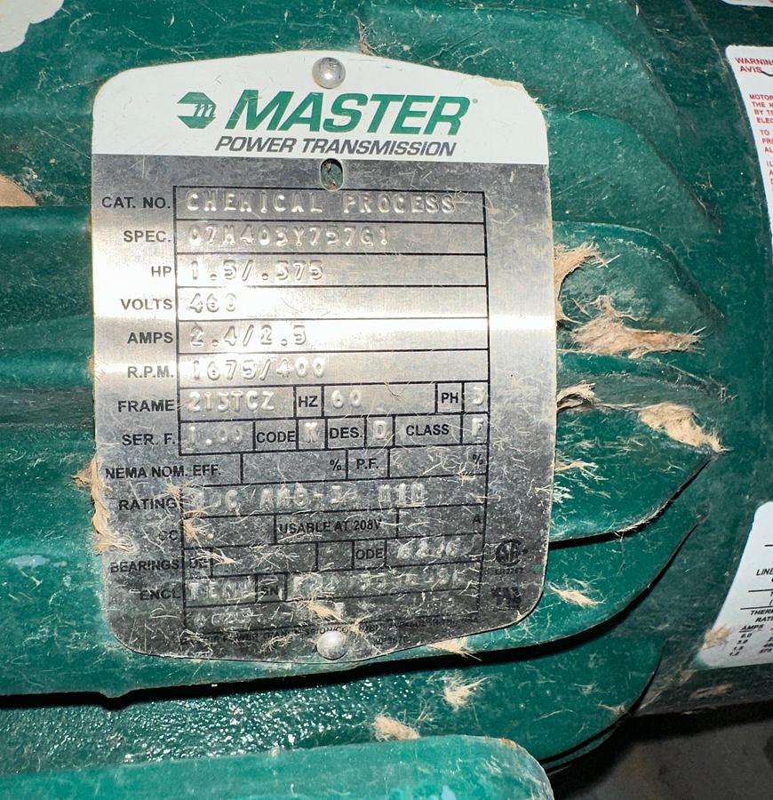 Used Beloit DD4600 34/38" Disc Refiner #46862