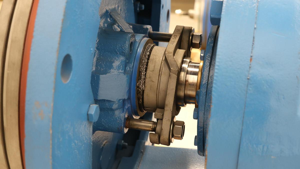 Used Goulds 3175 S Power End With 18" Stuffing Box & Dynamic Seal #46913