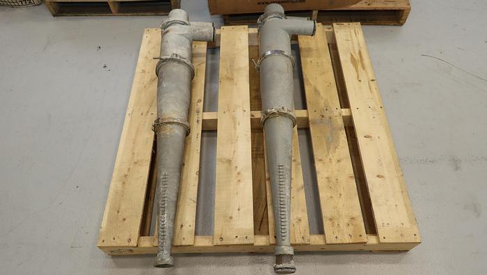 Used Sulzer Multi-stage Low Density Cleaners and Misc Parts  #45514