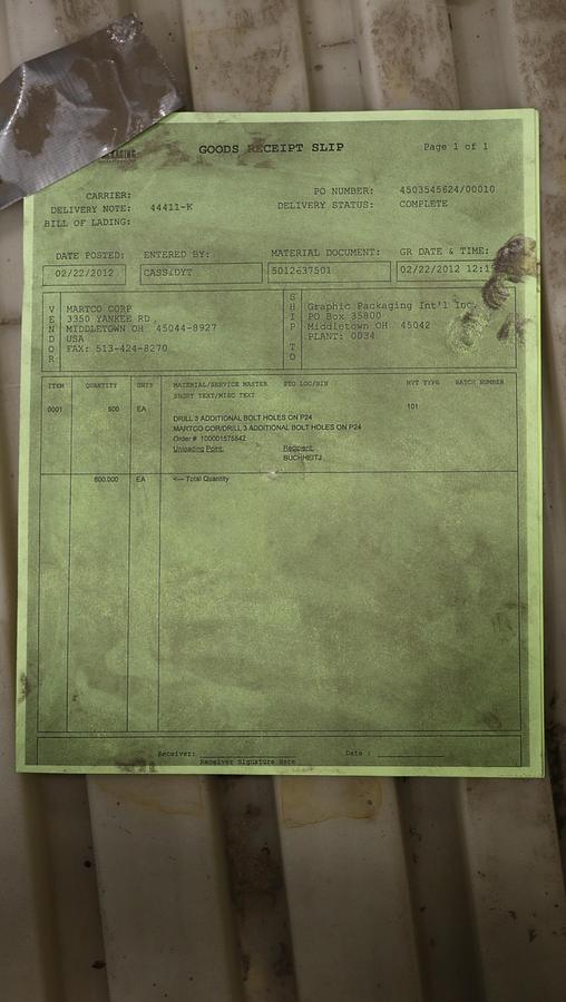 Used Black Clawson P24 Pressure Screen Upper Housing #47050