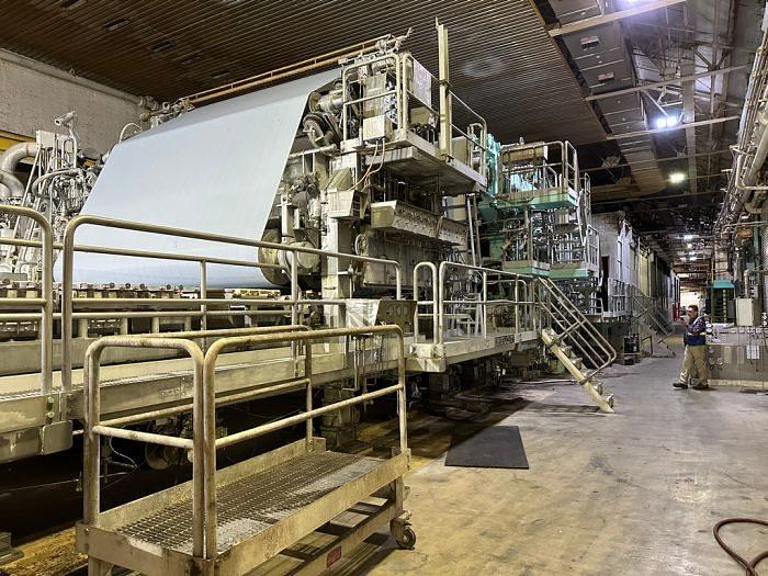 Used VALMET PAPER MACHINE  4 METER WIDE, 200,000 TPY #45177