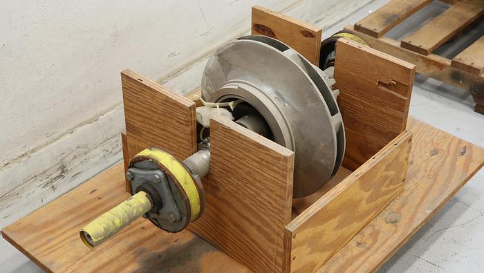 Used Goulds 3405 6x8x17 Pump Rotating Assembly #46512