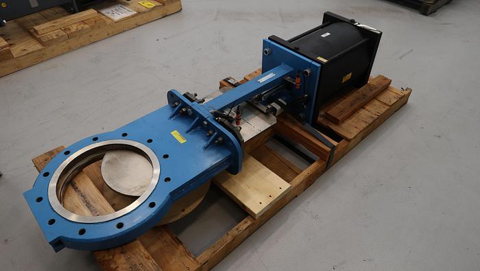 Unused A-C 14" Air Operated Knife Gate Valve #45663
