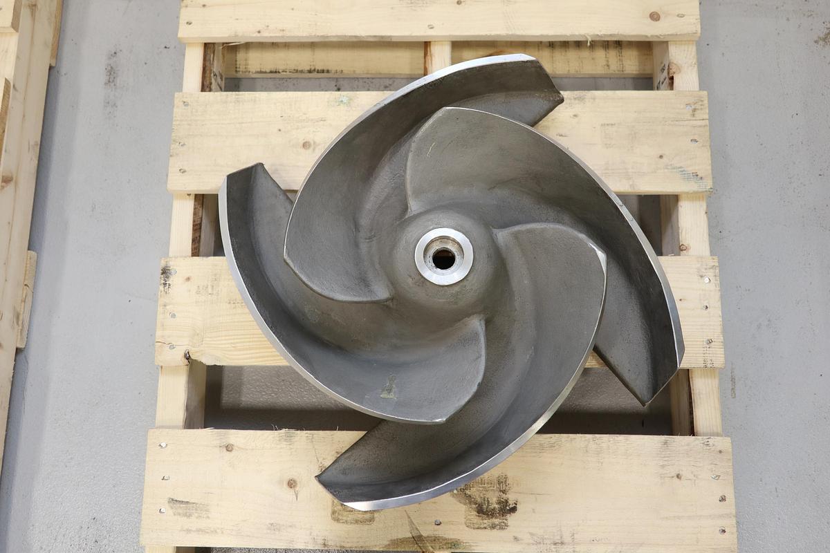 Unused Goulds 3175 12x14x22 4-Vane Impeller #47406
