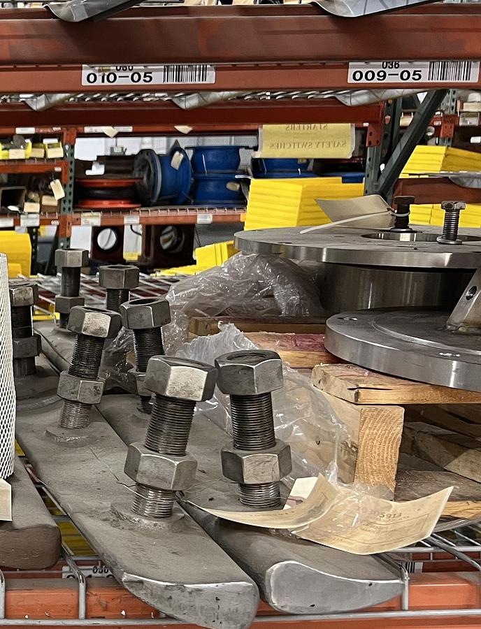 Unused BLACK CLAWSON 30PSPH PRESSURE SCREEN ROTOR FOILS #46904