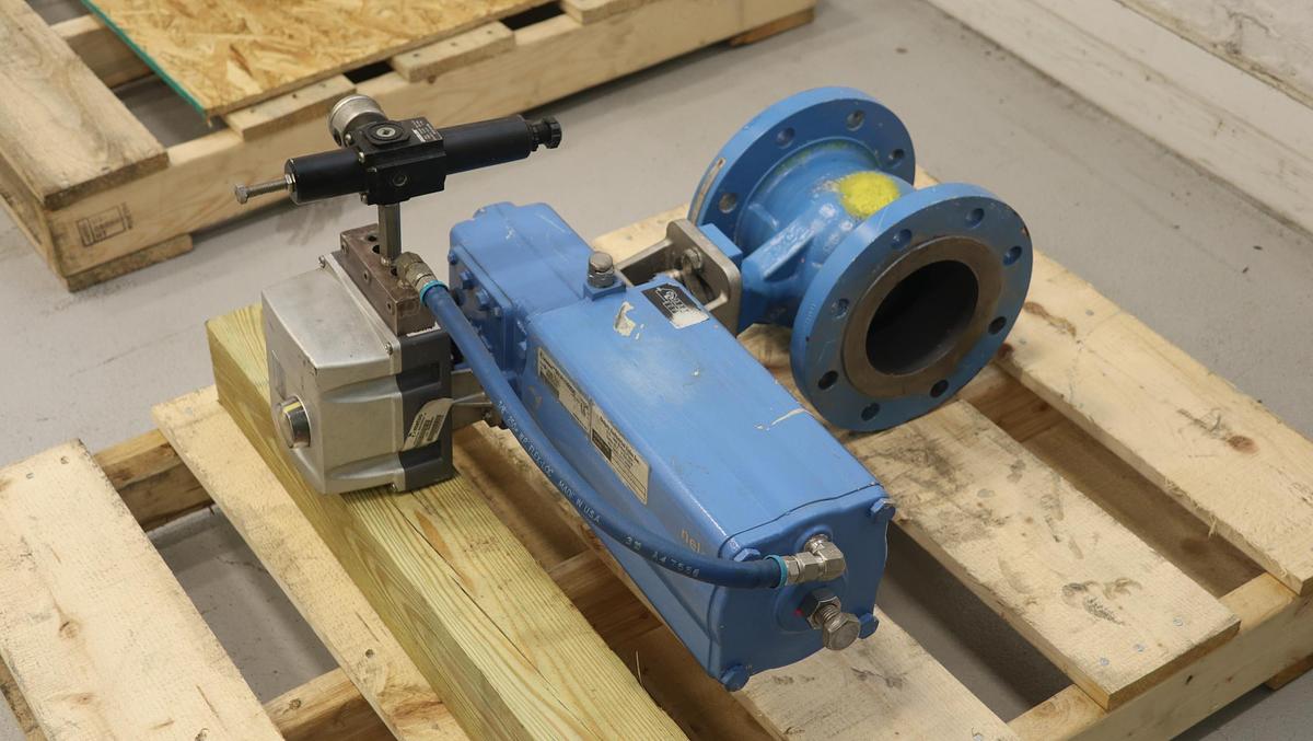 Refurbished Metso Q-RECA04DJJST 4" Vee Ball Valve With Q-Trim Technology #46703