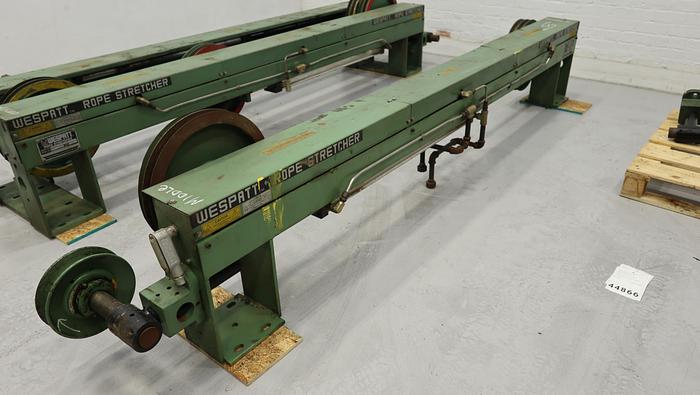 Used Wespatt WST Rope Stretcher System with Drive #44868