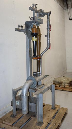 Used Andritz Ahlcleaner RB 45-2 High Consistency Cleaner System #44857