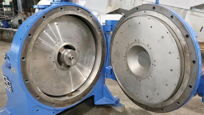 Refurbished BELOIT DD4600 34/38" Disc Refiner, Rebuilt by Valmet #46067