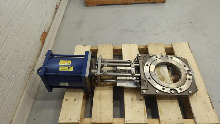 Used NPV 8" Air Operated Knife Gate Valve #46004