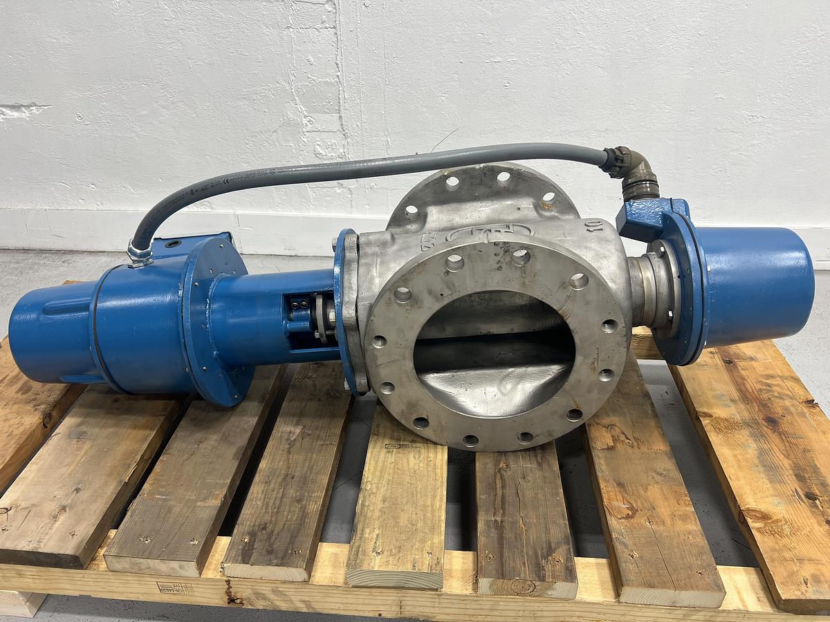 Unused Dezurik 10" Electronic Basis Weight Valve #47117