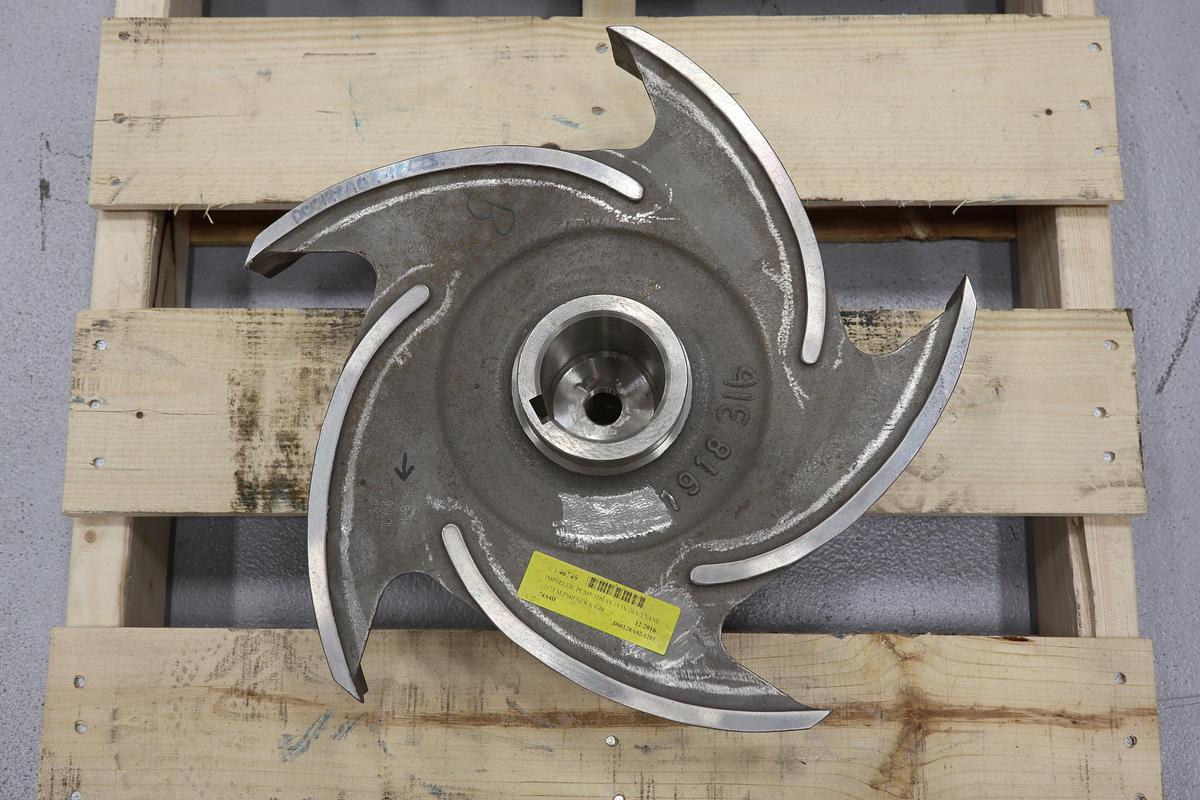 Unused Goulds 3175 6x8x18 5-Vane Impeller #47387