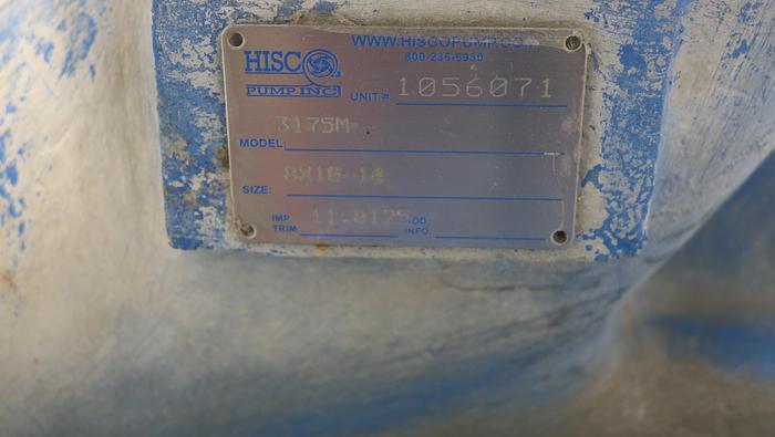 Used Goulds 3175 M 8x10x14 Pump #45174