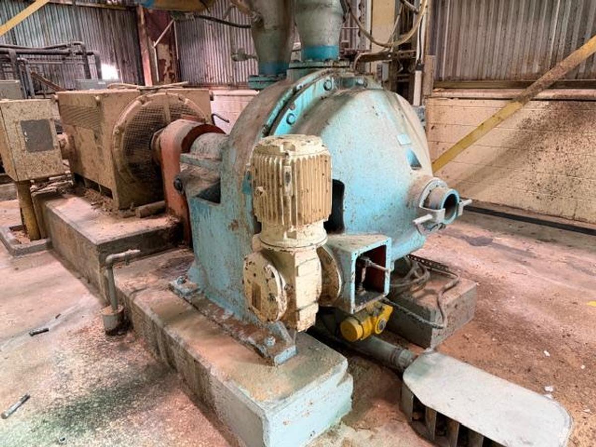 Used Beloit Jones DD3600 Disc Refiner, 42"