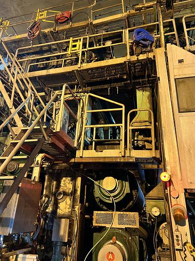 Used BLACK CLAWSON 1ST PRESS, 2ND PRESS, 3RD PRESS, COUCH ROLLS #46297