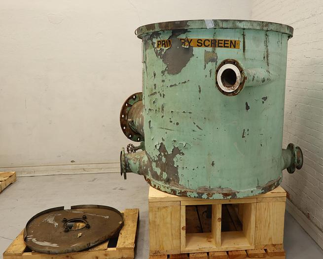 Used Bird Model 800 Pressure Screen Housing With Rotating assembly #46071