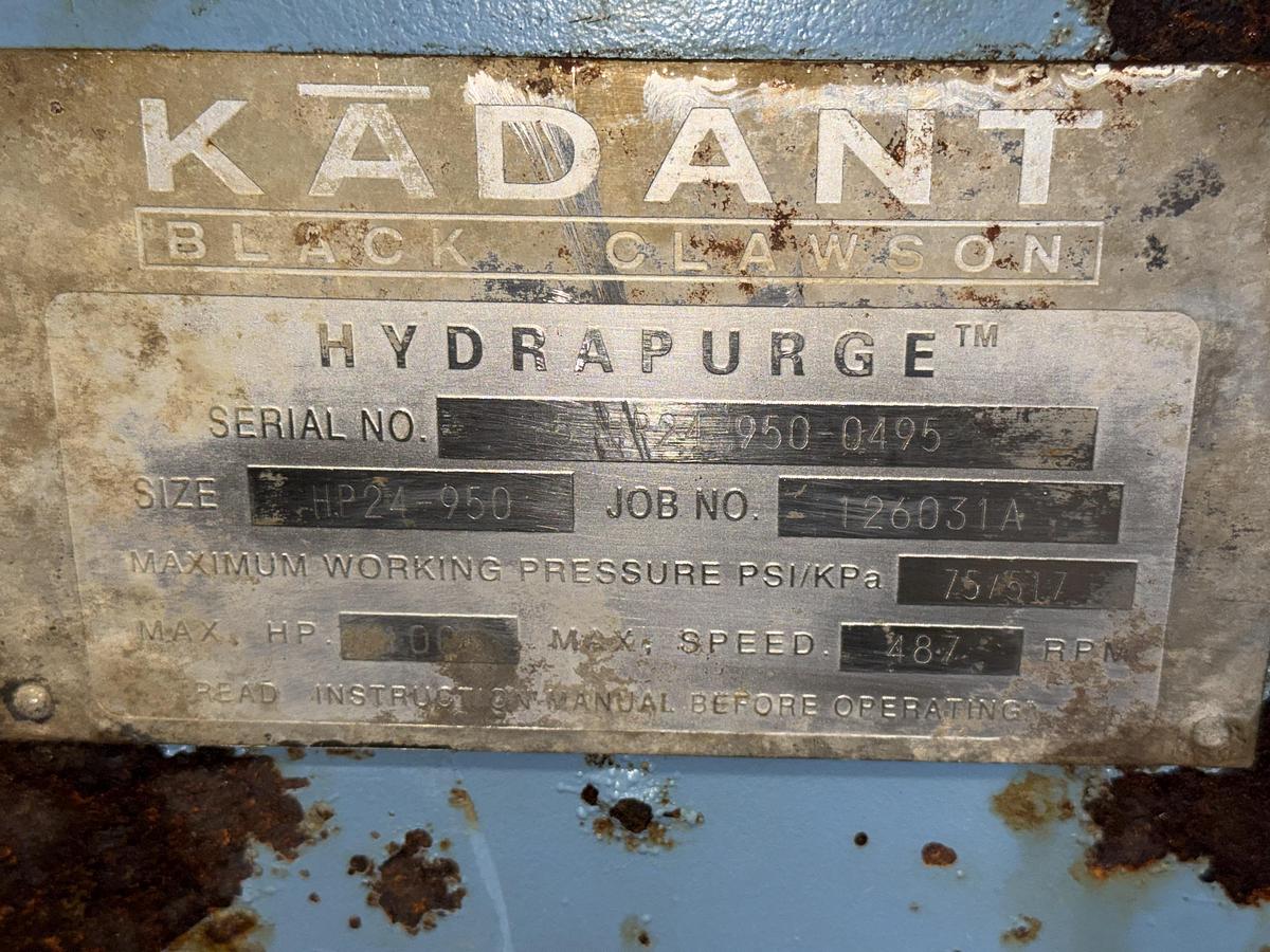 Used Kadant 24-950 Hydrapurge #47053