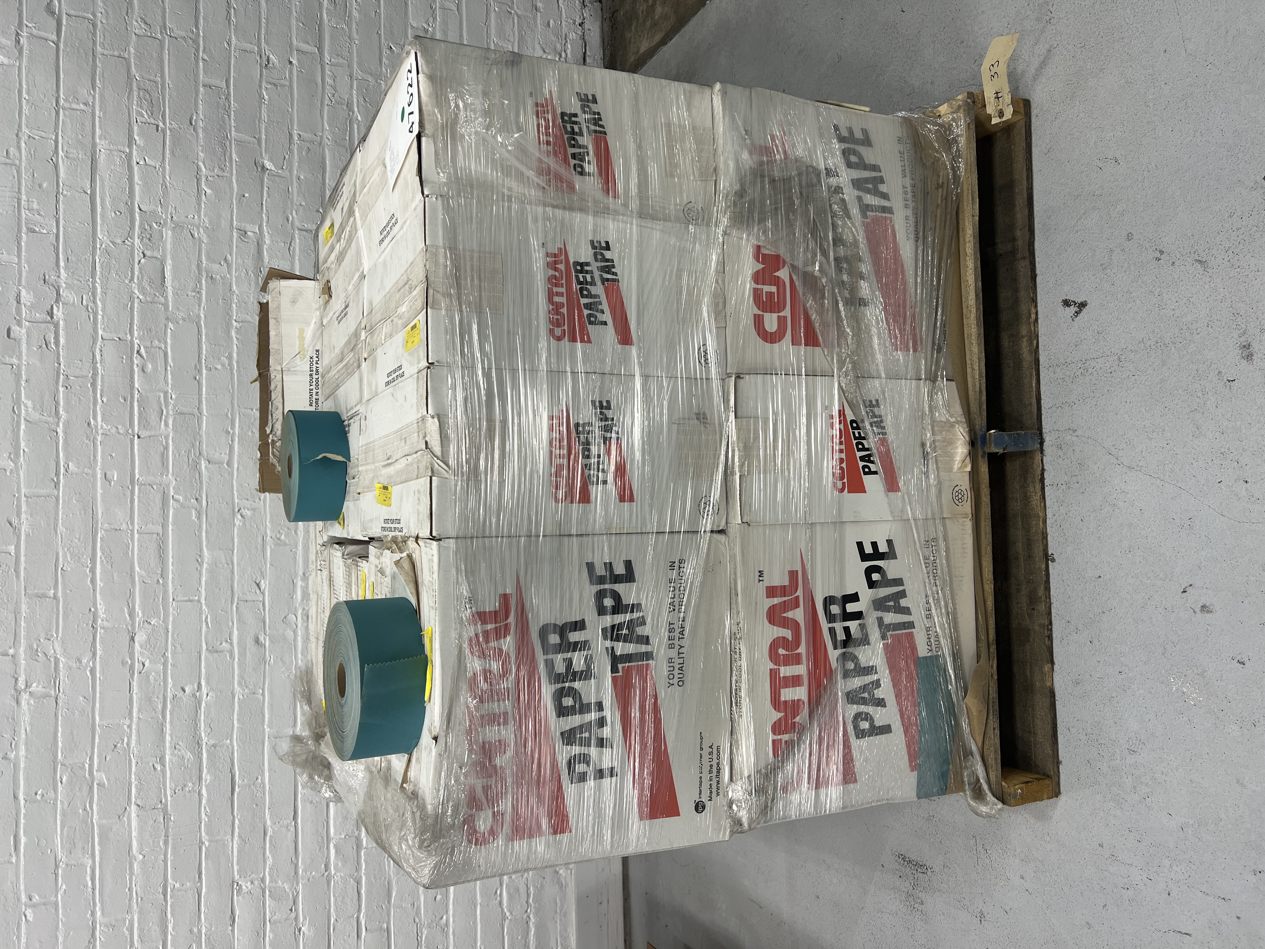 Unused Central Paper Splicing Tape, 3" Grade 160:PA   #47622